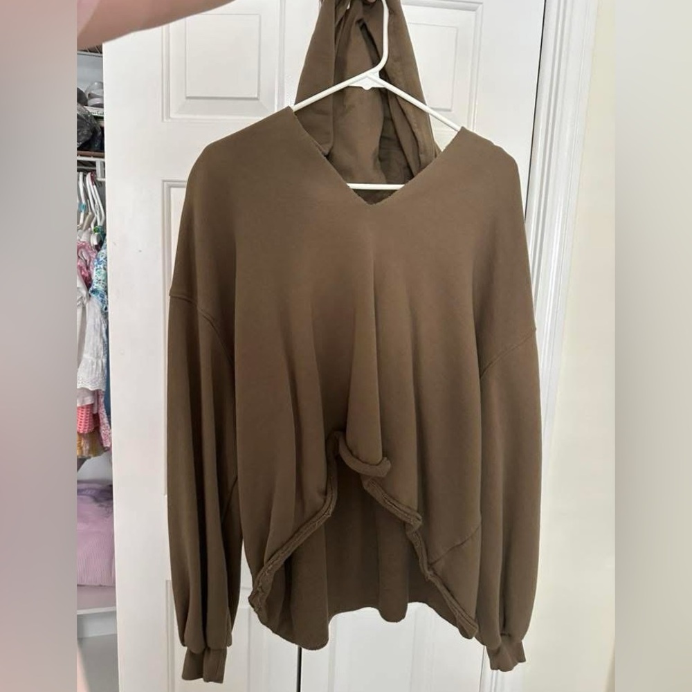 V-Neck Hoodie